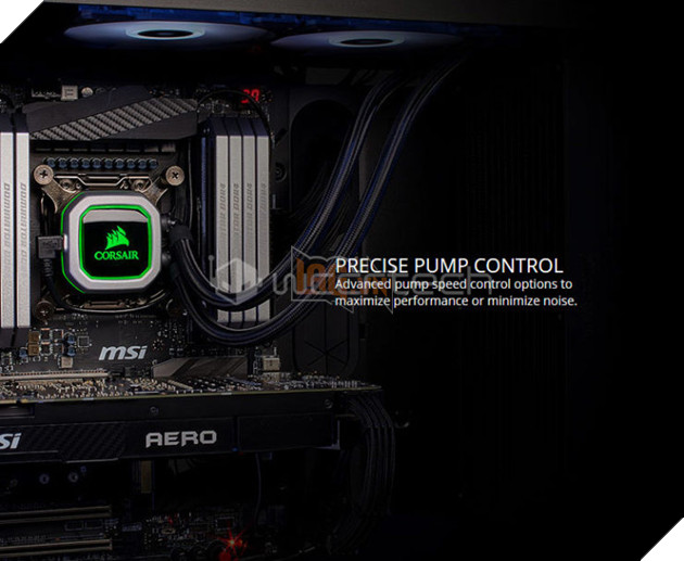 Lộ ảnh bộ đôi tản nhiệt nước mới nhất từ Corsair với quạt êm ái đến chết người  10