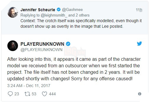 Ông Brendan Greene (nickname PlayerUnknown) lên tiếng xin lỗi về vấn đề này