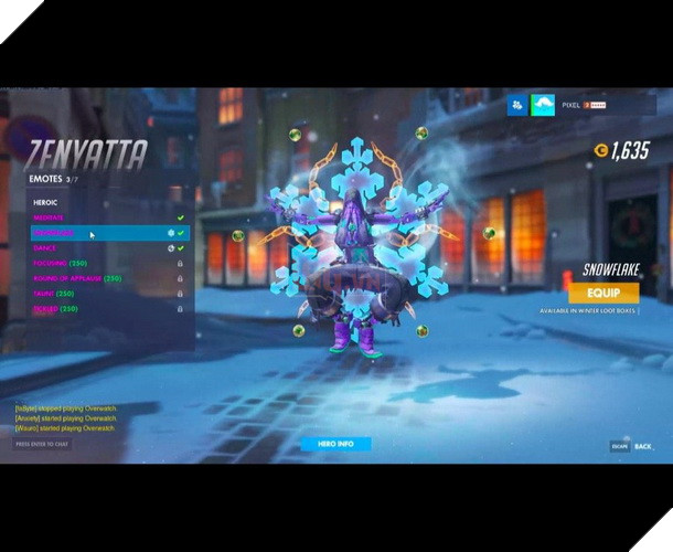 Overwatch Winter Wonderland 2017 đã chính thức mở cửa cùng hàng loạt skin và chế độ chơi mới 12