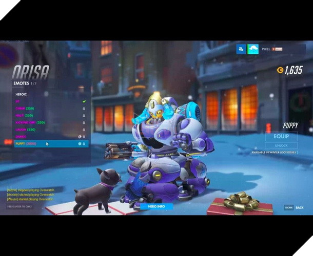 Overwatch Winter Wonderland 2017 đã chính thức mở cửa cùng hàng loạt skin và chế độ chơi mới 11