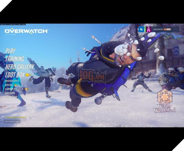 Overwatch Winter Wonderland 2017 đã chính thức mở cửa cùng hàng loạt skin và chế độ chơi mới 10
