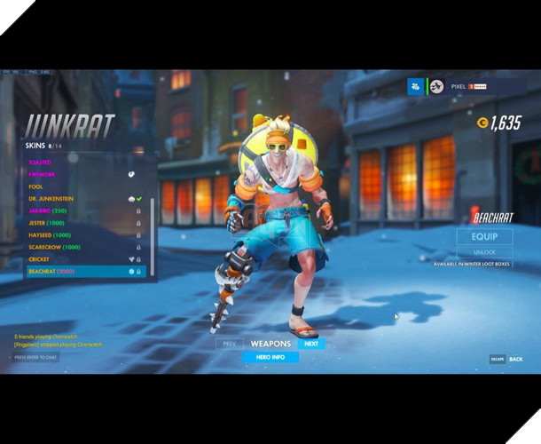 Overwatch Winter Wonderland 2017 đã chính thức mở cửa cùng hàng loạt skin và chế độ chơi mới 8