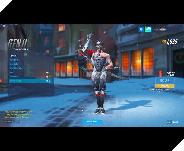 Overwatch Winter Wonderland 2017 đã chính thức mở cửa cùng hàng loạt skin và chế độ chơi mới 15