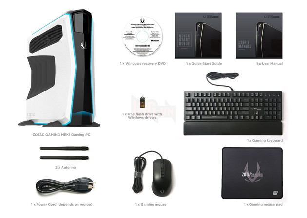 ZOTAC ra mắt máy tính MEK1 dành cho game thủ: nhỏ gọn, cấu hình tầm trung, nâng cấp được