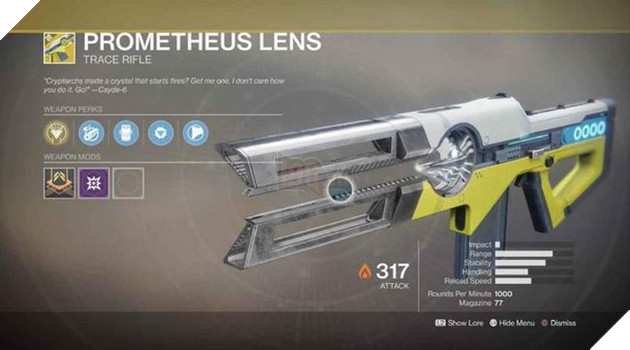 Destiny 2: Prometheus Lens thống trị Trials of the Nine