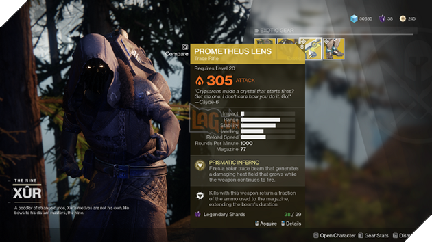 Destiny 2: Prometheus Lens thống trị Trials of the Nine 3