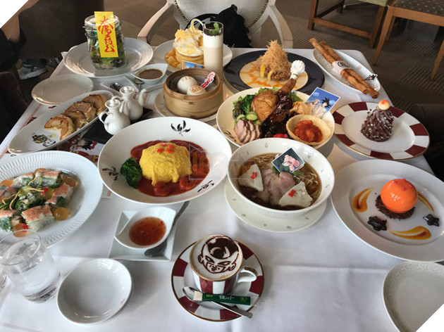 Đã mắt với những món ăn "ĐỘC-LẠ-CHẤT" chỉ có tại quán Coffee Dragon Ball mới mở tại Nhật Bản