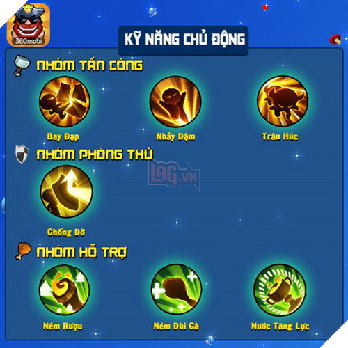 Ngôi Sao Bộ Lạc: Các combo kết hợp kĩ năng quan trọng mà bạn cần biết