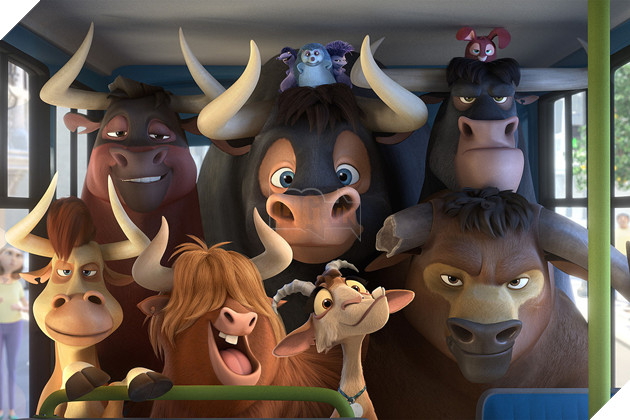 Review Phim Ferdinand : Hành trình của chú bò tót yêu hoa cỏ 2