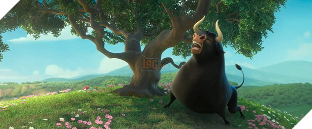 Review Phim Ferdinand : Hành trình của chú bò tót yêu hoa cỏ 5