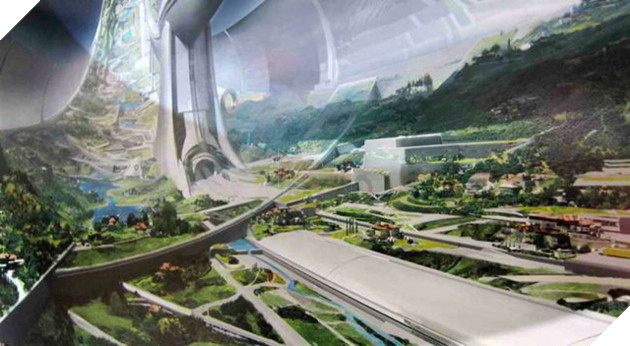 
Trạm không gian có thể coi là một bản đồ hấp dẫn trong tương lai
