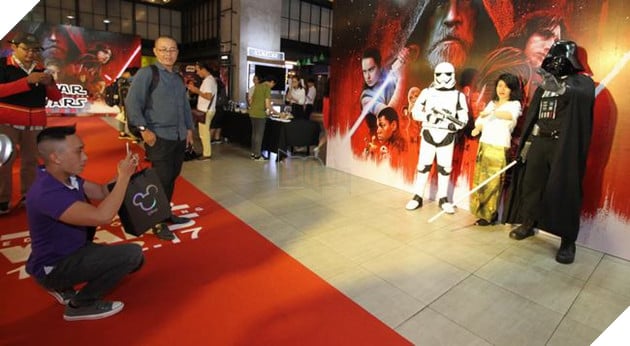 Họp báo ra mắt phim Star Wars: The Last Jedi tại Sài Gòn 9