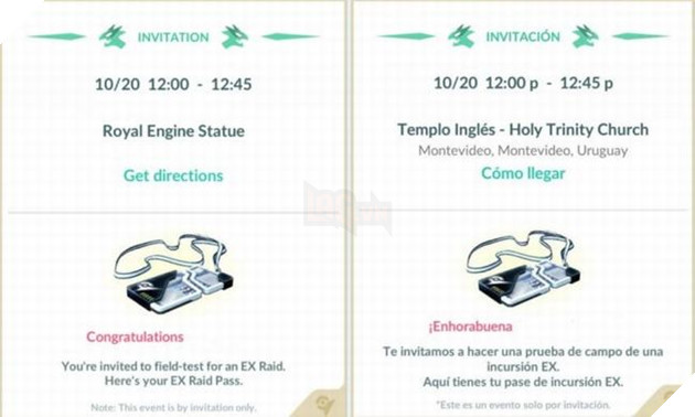Có những lời mời tham gia EX Raid ở những địa điểm không dễ gì đến được (Ảnh minh họa)