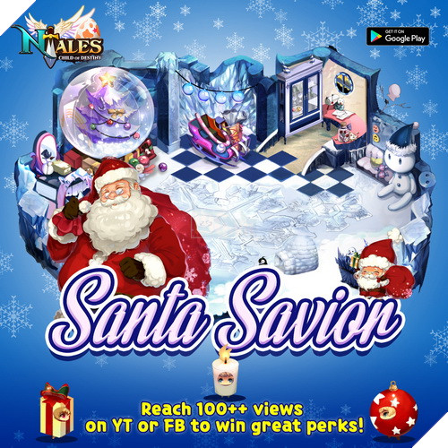 NTales: Child of Destiny - Tựa game 2D chibi cực cute mở máy chủ Global kèm chuỗi sự kiện Giáng Sinh 5