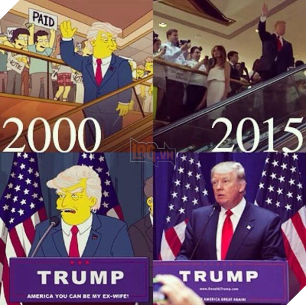 Tổng thống Donald Trump đắc cử, Disney mua lại hãng Fox và 7 lần đoán trúng tương lai của Gia đình Simpson