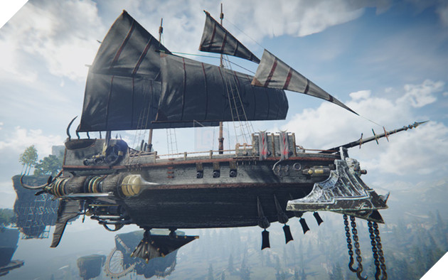 Cận cảnh Ascent: Infinite Realm: Chiến thuyền đẹp mãn nhãn 