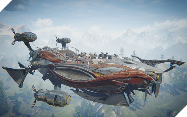 Cận cảnh Ascent: Infinite Realm: Chiến thuyền đẹp mãn nhãn 