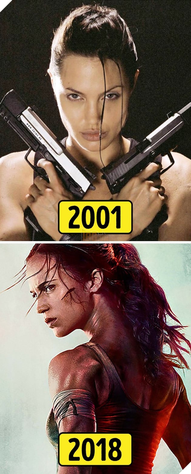 Các nhân vật điện ảnh đã thay đổi thế nào kể từ lần đầu xuất hiện đến nay?