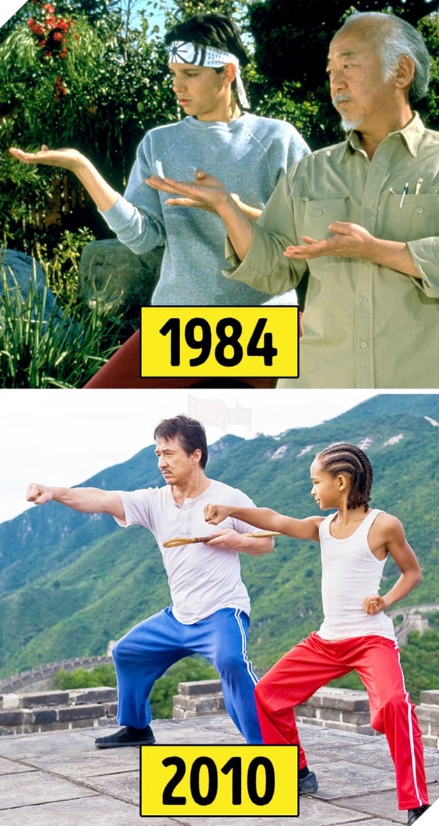 Các nhân vật điện ảnh đã thay đổi thế nào kể từ lần đầu xuất hiện đến nay?