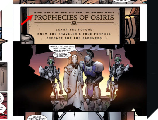 Dòng lệnh dưới dạng mã Morse trong truyện Fall of Osiris