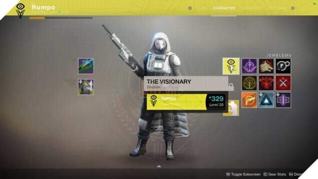 Dùng nó có thể mở khóa biểu tượng The Visionary trong Destiny 2