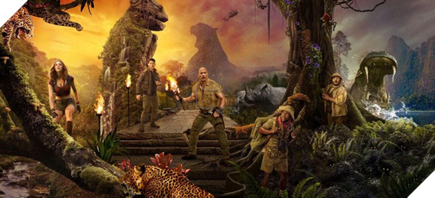 Jumanji: Trò chơi kỳ ảo – Tác phẩm giải trí phải xem mùa Giáng sinh