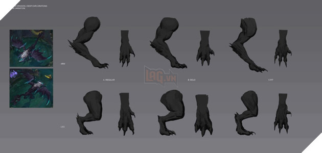 
Phần chân của Rồng ngàn tuổi
