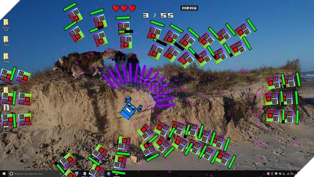 Quả thật với kiểu chơi như thế này CPU Invaders không làm "nổ não" người chơi mới lạ