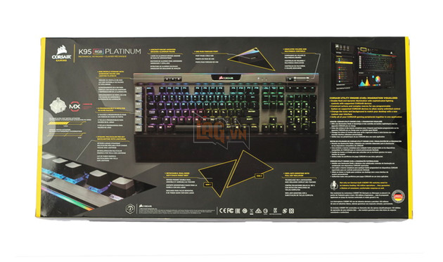  Review Corsair K95 RGB Platinum Gunmetal Speed Switch: Bàn phím cơ max ping cho game thủ  3