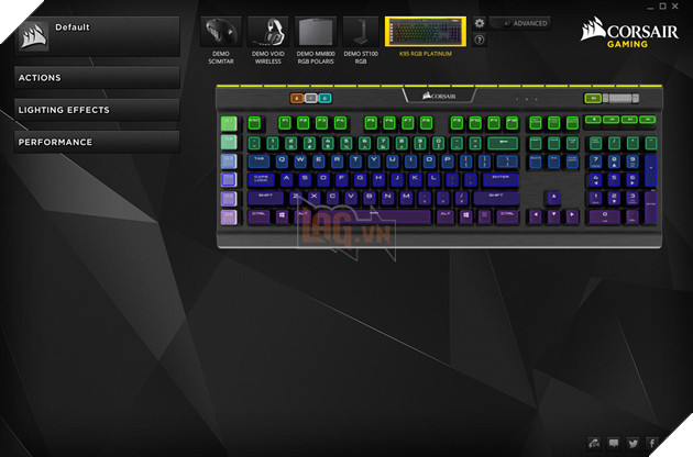  Review Corsair K95 RGB Platinum Gunmetal Speed Switch: Bàn phím cơ max ping cho game thủ  25