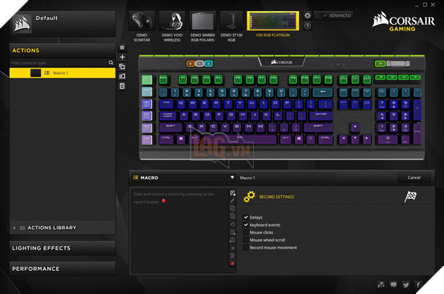  Review Corsair K95 RGB Platinum Gunmetal Speed Switch: Bàn phím cơ max ping cho game thủ  26