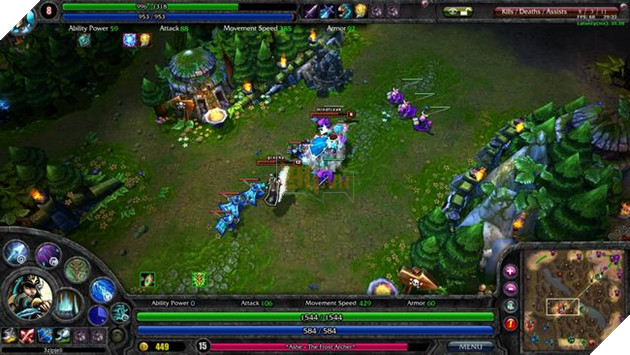 Những hình ảnh ban đầu của Legue of Legends - Liên Minh Công Lý ngày nay