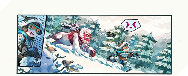 Mei săn lùng Yeti Winston trong truyện tranh mới của Overwatch