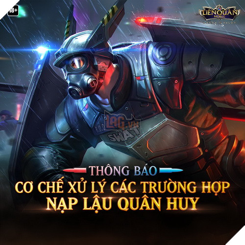 Liên Quân Mobile: Garena xử thẳng tay các trường hợp nạp Quân Huy lậu