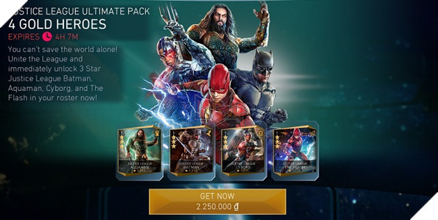 Microtransactions của Injustice 2 trên di động đắt một cách vô lý