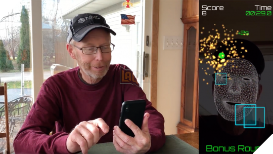 NoseZone - Tựa game độc đáo dùng khuôn mặt để điều khiển trên iPhone X