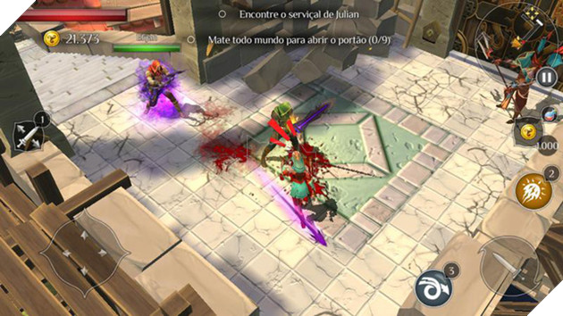 Dungeon Hunter: Curse Of Heaven - Game ARPG chất lượng AAA mà chỉ có 25MB của Gameloft