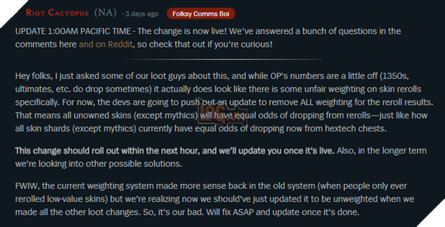 Liên Minh Huyền Thoại: Riot Games thừa nhận “lừa dối” game thủ trong việc ghép mảnh trang phục 4