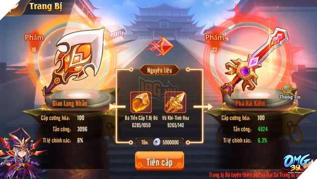 OMG 3Q: Cộng đồng cày cuốc háo hức với bộ trang bị phẩm chất đỏ mới ra mắt