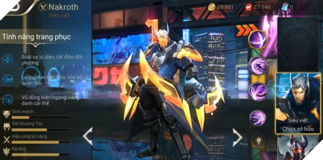 Liên Quân Mobile: Sau Nakroth, Đấng là tướng tiếp theo có trang phục Địa Ngục