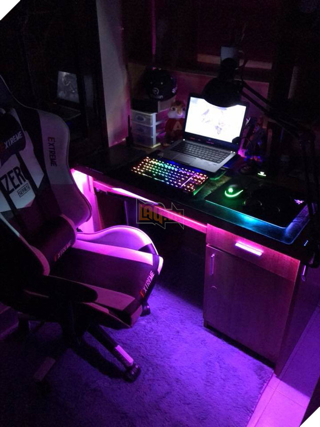 Những góc chơi game siêu lung linh của game thủ Việt đang chờ đón năm mới