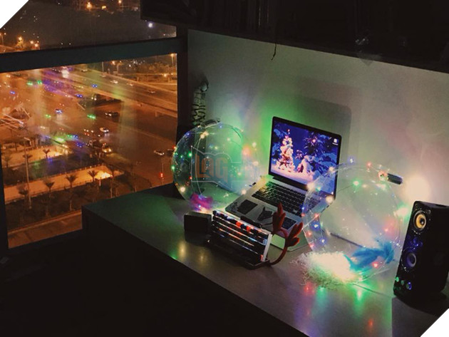 Những góc chơi game siêu lung linh của game thủ Việt đang chờ đón năm mới