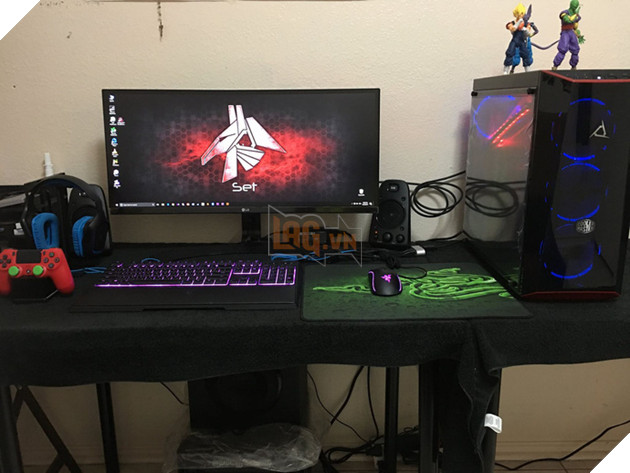 Những góc chơi game siêu lung linh của game thủ Việt đang chờ đón năm mới