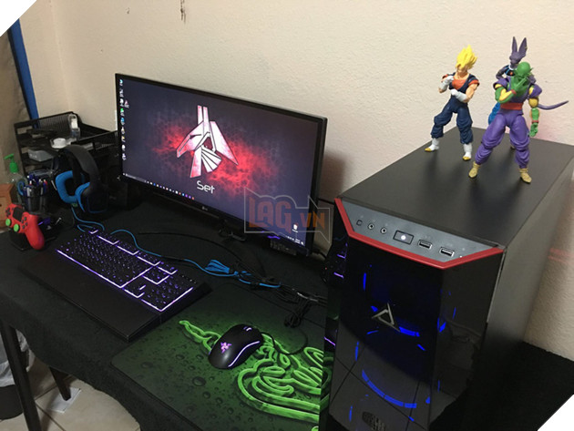 Những góc chơi game siêu lung linh của game thủ Việt đang chờ đón năm mới