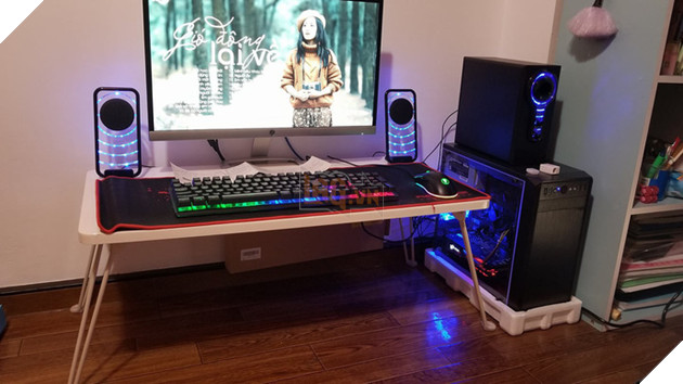 Những góc chơi game siêu lung linh của game thủ Việt đang chờ đón năm mới