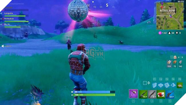 Fortnite bổ sung thêm lựu đạn Tiệc nhảy vui vẻ cho Battle Royale