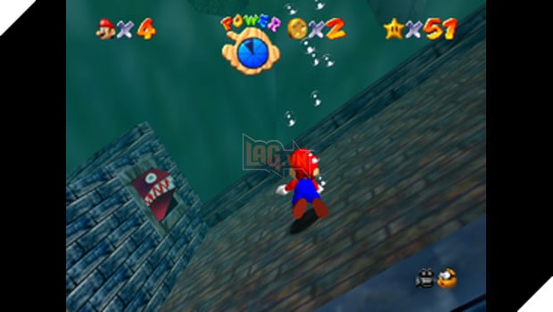 Super Mario 64 đã đạt đến đỉnh cao của chữa bệnh: Nhúng nước là hồi máu