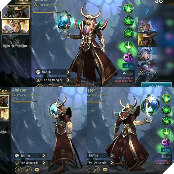 Liên Quân Mobile: Skin mặc định của Aleister sẽ bị thay đổi, không còn quá “nhái” Loki Marvel nữa