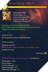 BnS: Loot, rương và chỉ số trang sức trong phụ bản Vua Quạ Skybreak Spike  7