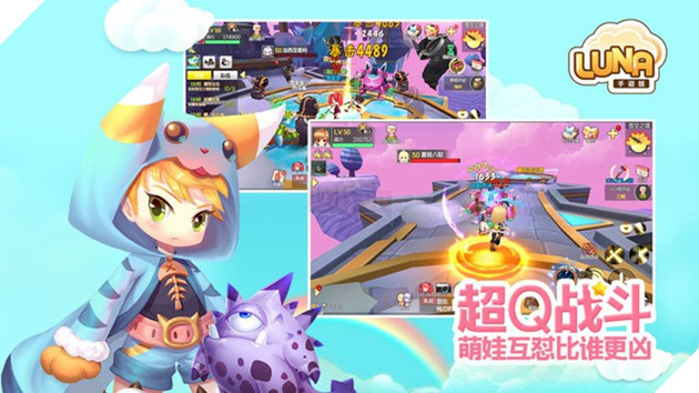 Luna Mobile - MMORPG phong cách chibi cực dễ thương chính thức lộ diện